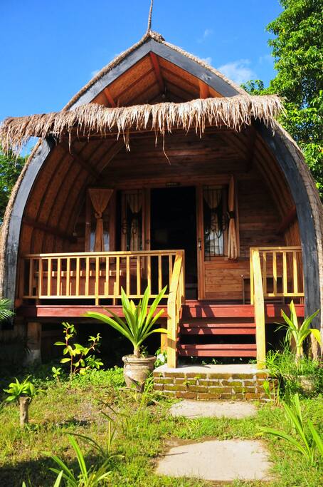 Outside view of the room