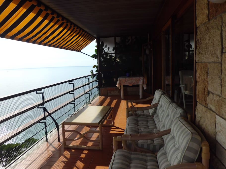 balcon front de mer
appart 292