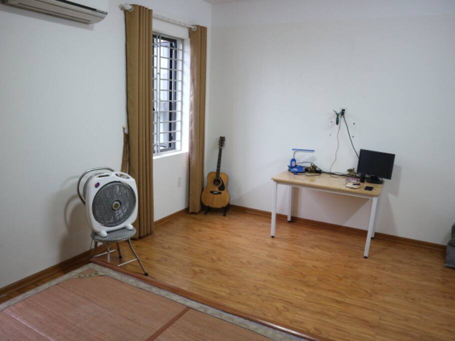 in the room