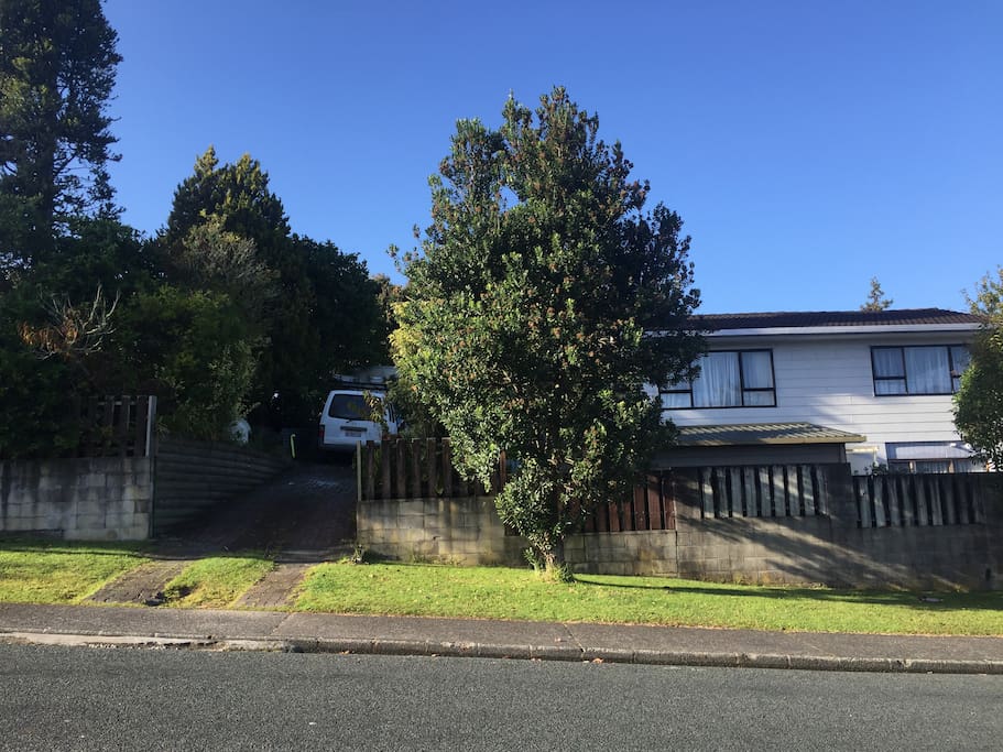 Outside view of house from the road