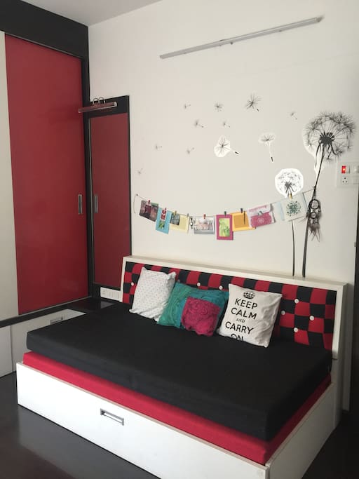 This is your private room.