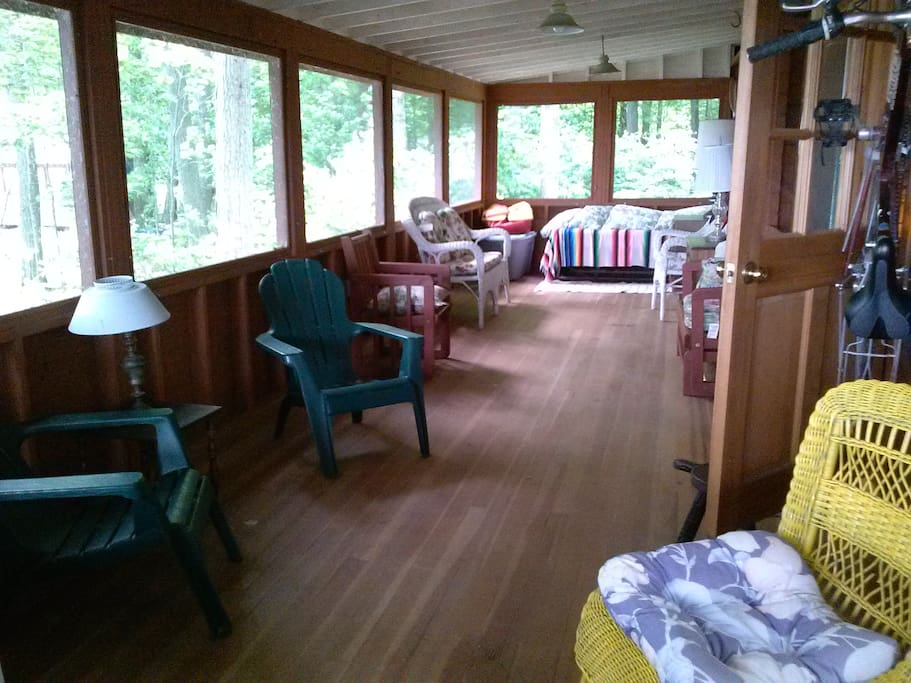 Porch- looking toward southwest side