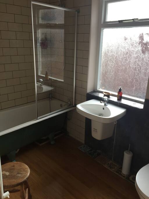 Bathroom next to room