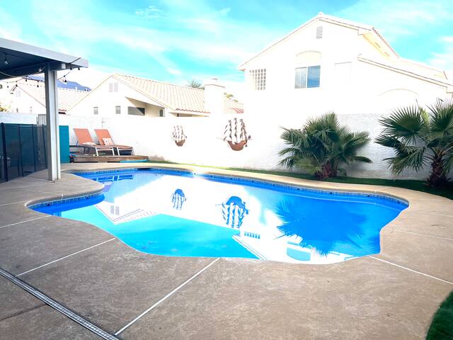 Oasis optional pool heating available