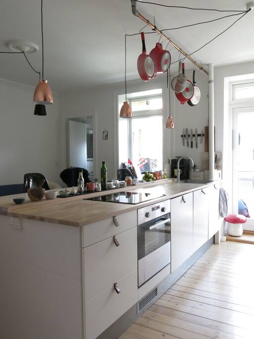 Kitchen, Living Room