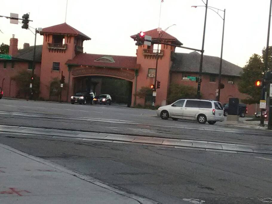 South Shore Cultural/Golf Center located directly across the street