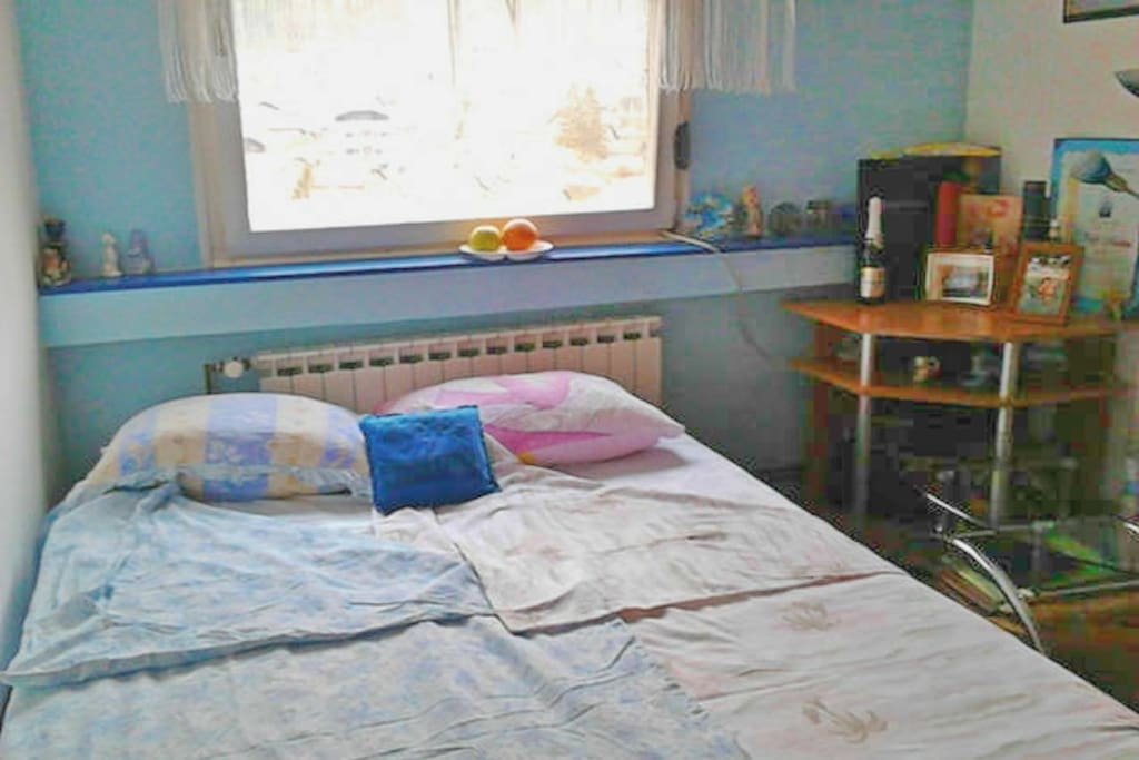 If you are two travelers seeking a place to rest or you simply enjoy sleeping on a bigger bed, that is also possible. :)