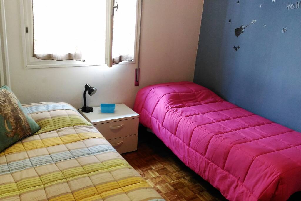 seconda camera singola 2 posti letto