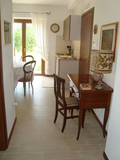 Corridoio verso la sala