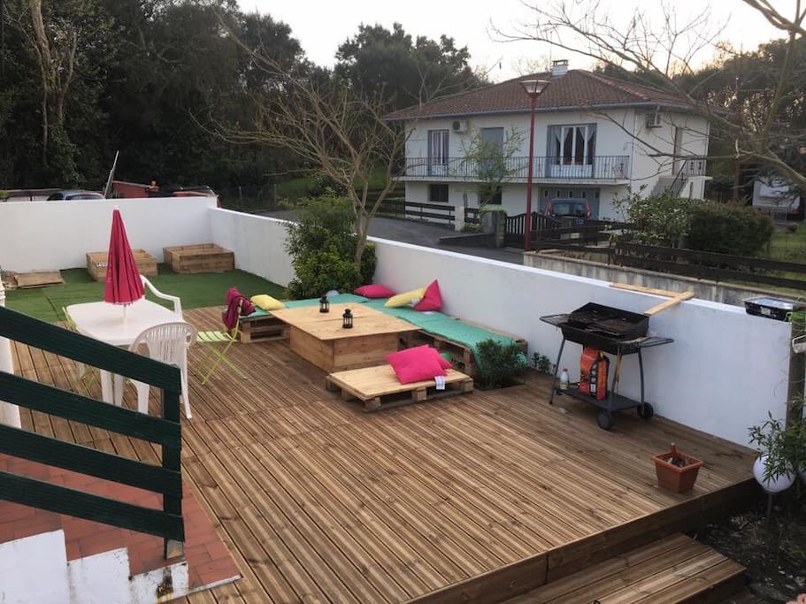 The deck!