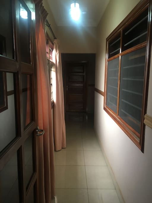 Hallway to bedrooms