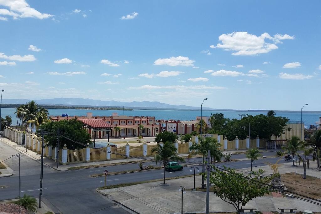 Vista desde la terraza del Hostal