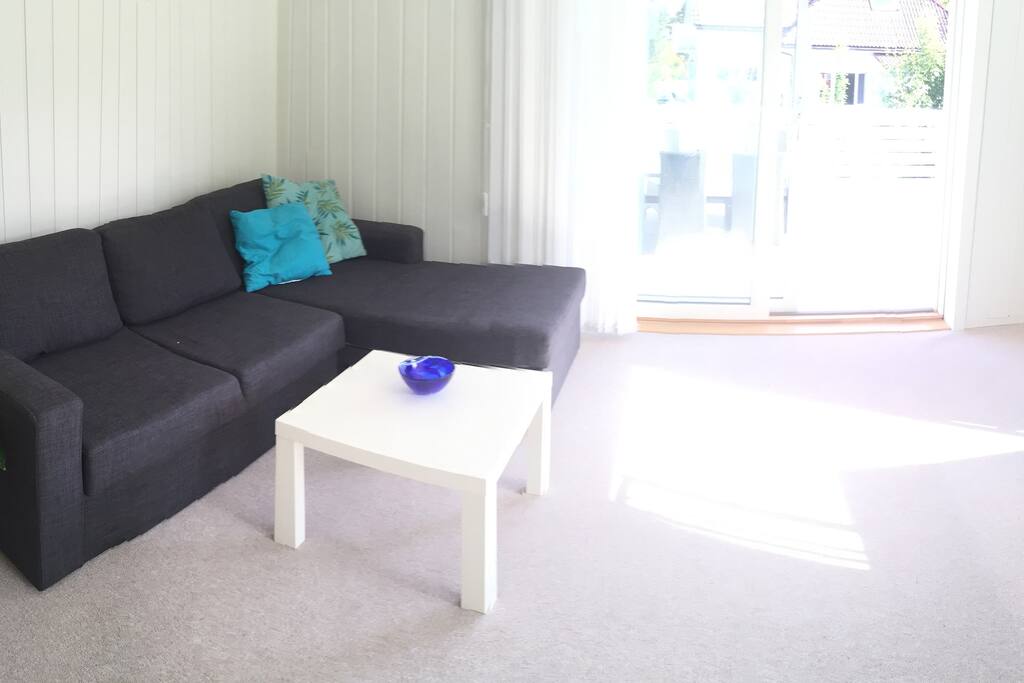 The living room