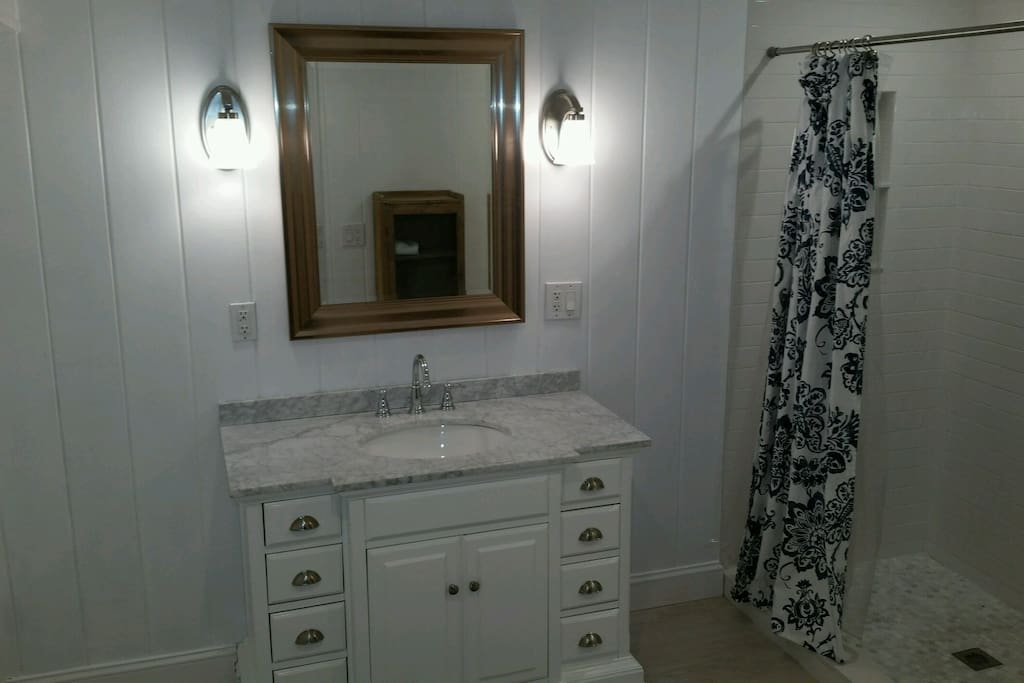 Renovated bathroom