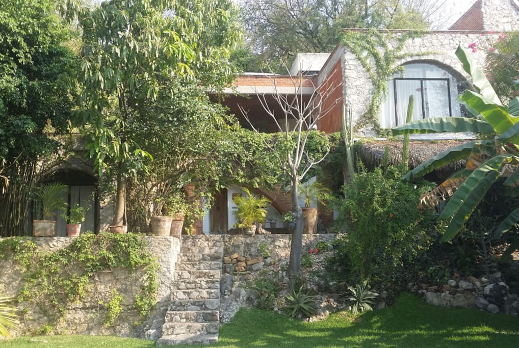 Vista desde el jardín