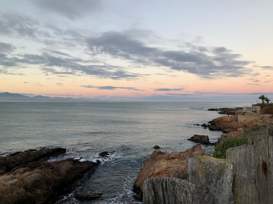 Boardwalk just 40m from The Cove - nice way to start or end your day.