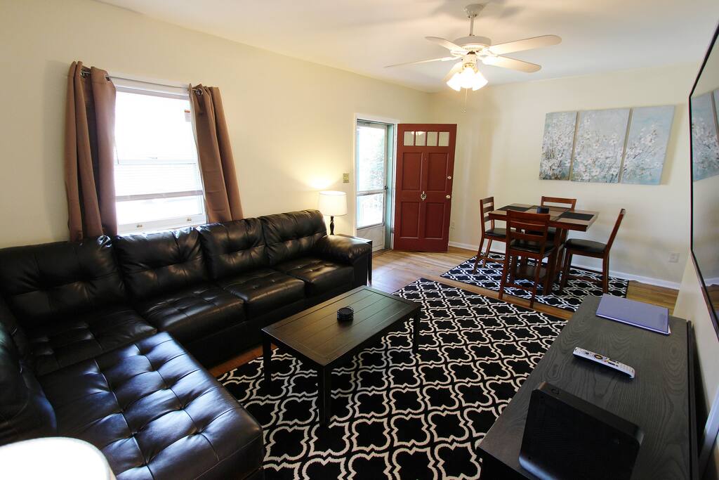 Living Room with Dining Area