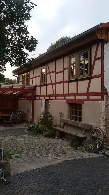 Terrasse zum Garten, Sitzecke