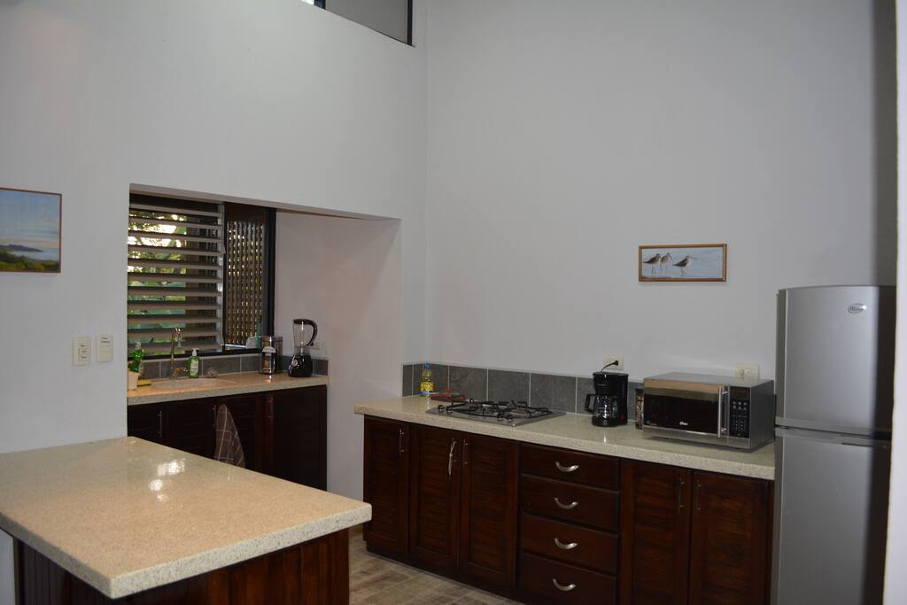 Fully equipped kitchen