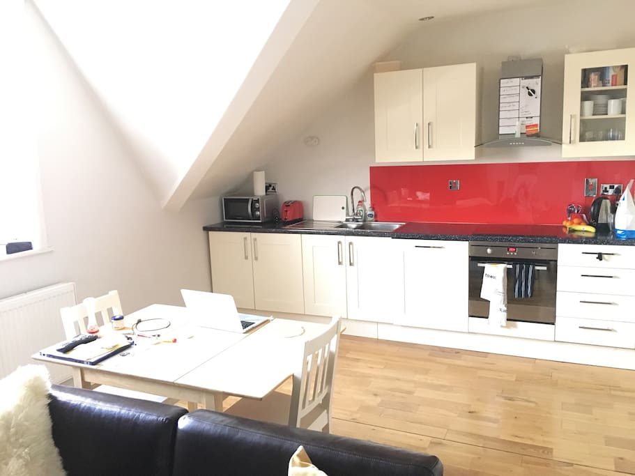 Kitchen area - large open plan
