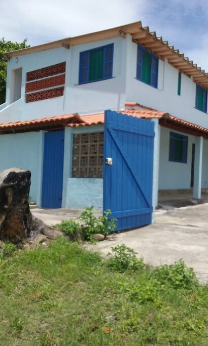 casa de baixo para hospedes, totalmente separada da outra casa