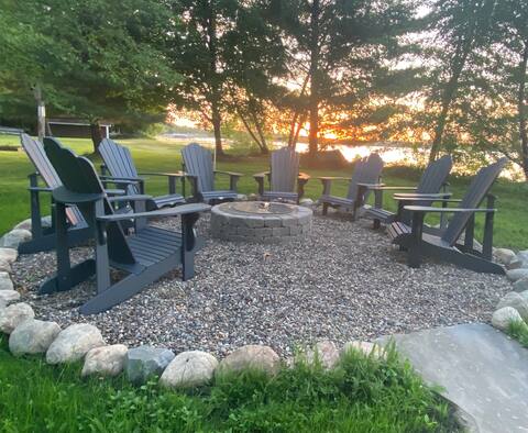 Luxury Brainerd Sandy Beach Lake Cabin (Sleeps 18)