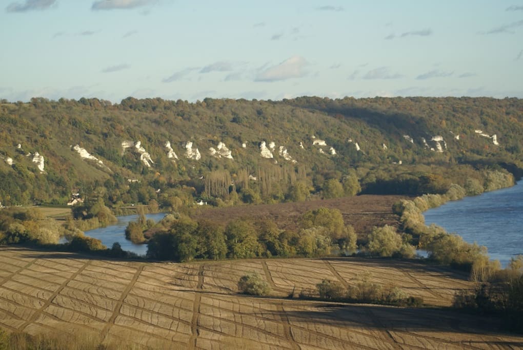 Falaises de craie de la Vallée de la Seine