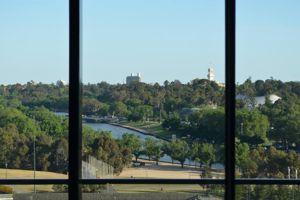 View from Balcony over Yarra River