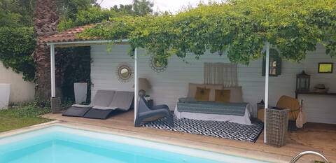 ATYPICAL VILLA AT THE FOOT OF PIEMONT CEVENNOL
