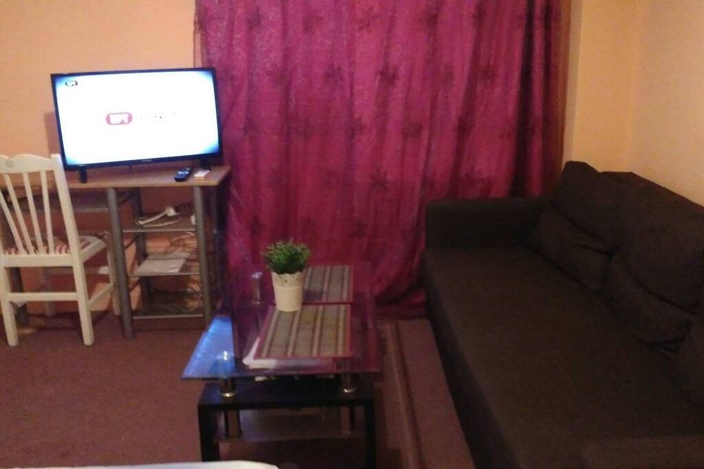 The living room