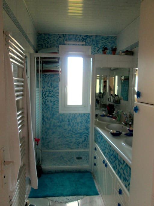 La salle de bain commune