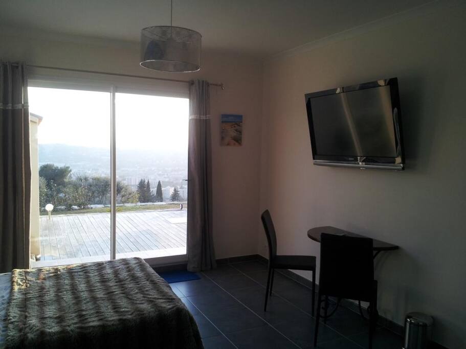 vue de la chambre