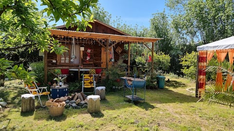 Popular Airbnb listing: "Valle de Apalta" private cabin - Oro Tinto in Región Del Libertador General Bernardo O'higgins