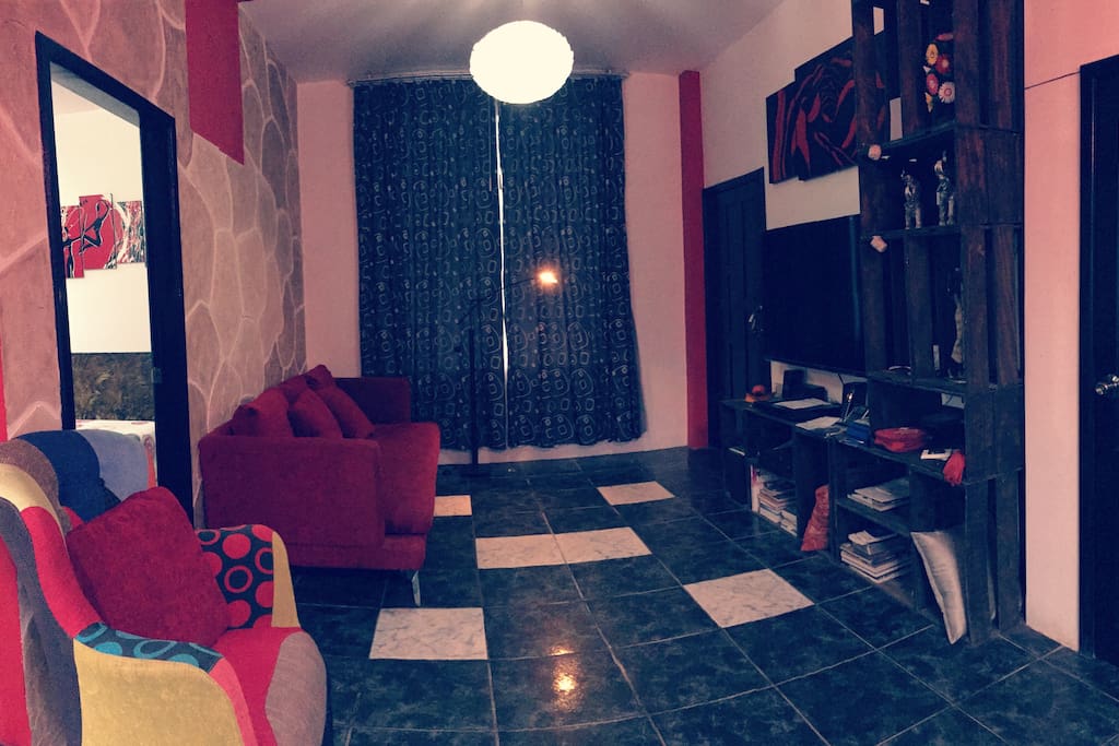 Sala de vídeo compartida.