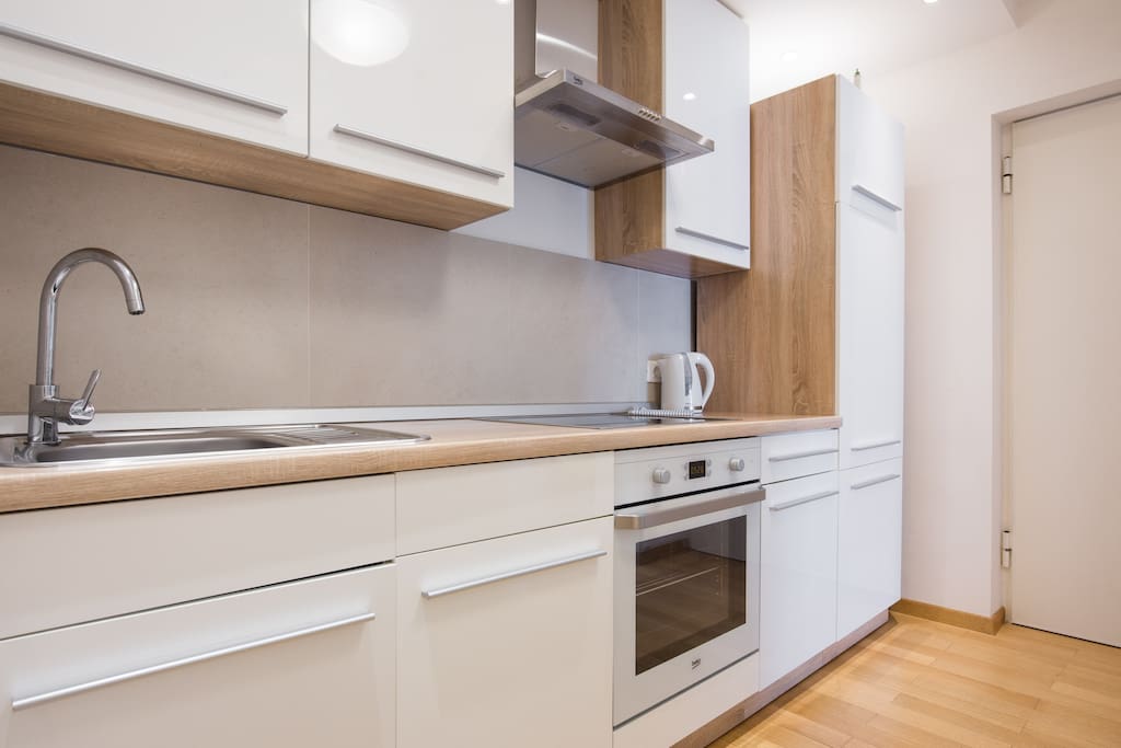 Fully equipped kitchen