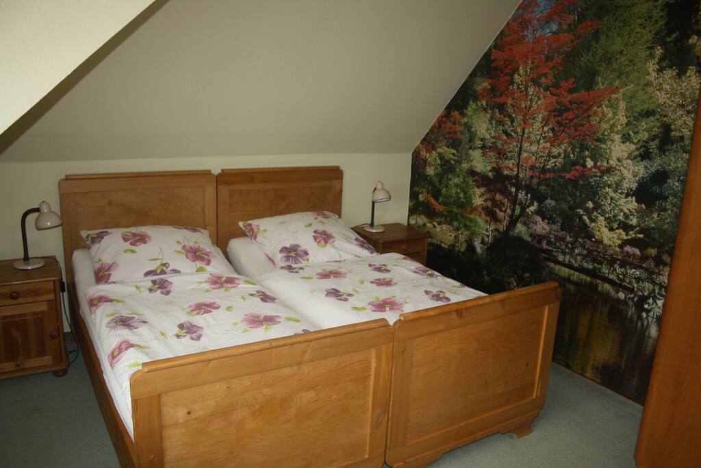 Das Schlafzimmer!