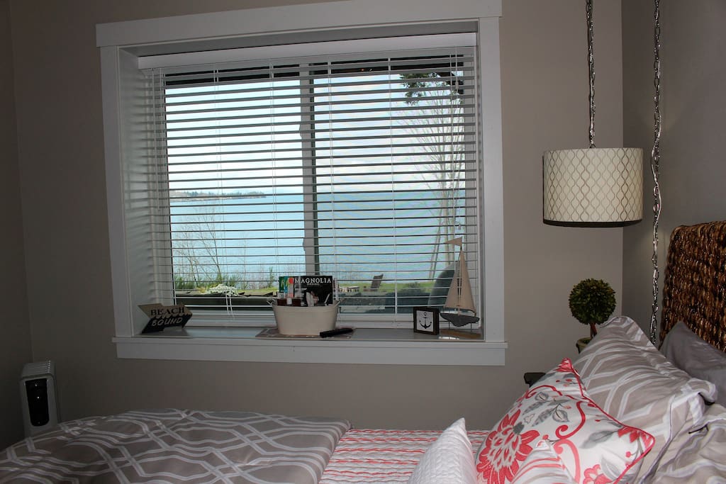 View from oceanfront bedroom