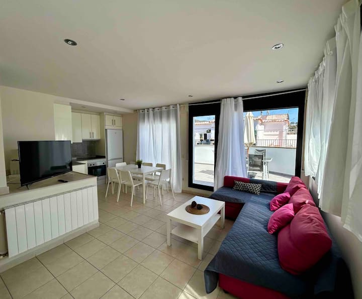 Tdm-centro De Tossa Con Gran Terraza.duplex 3 Hab. - Tossa de Mar