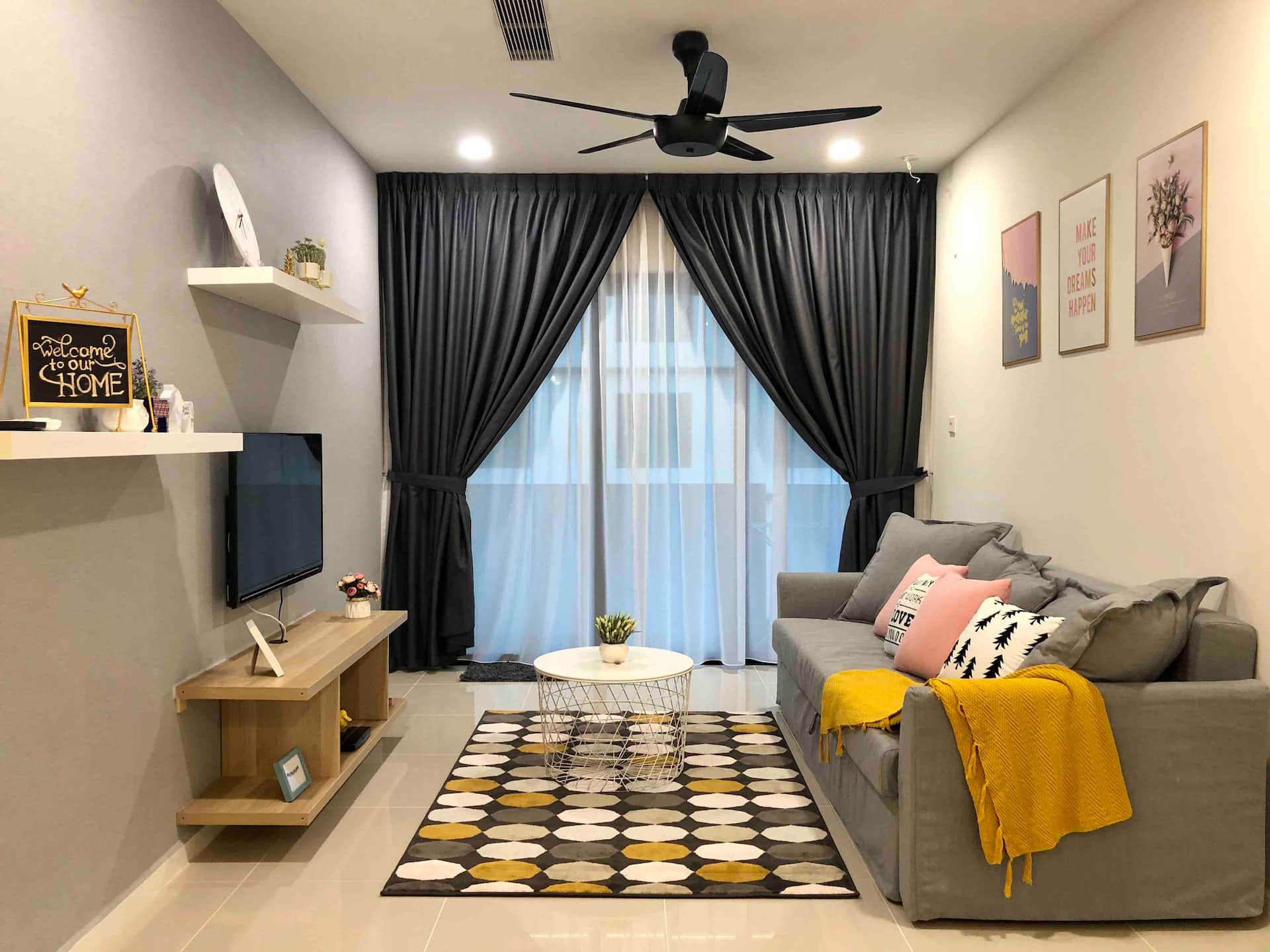 3 MIN CIQ❤️Cozy SuasanaSuite Johor Bahru [CS JBCC]