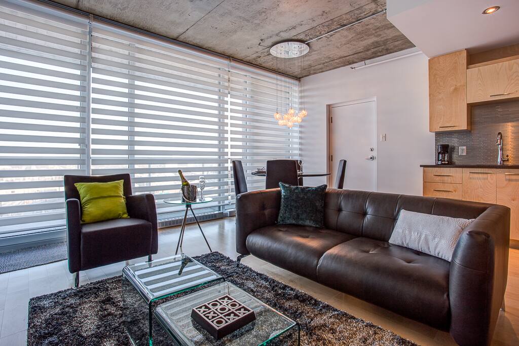 Salon avec sofa lit