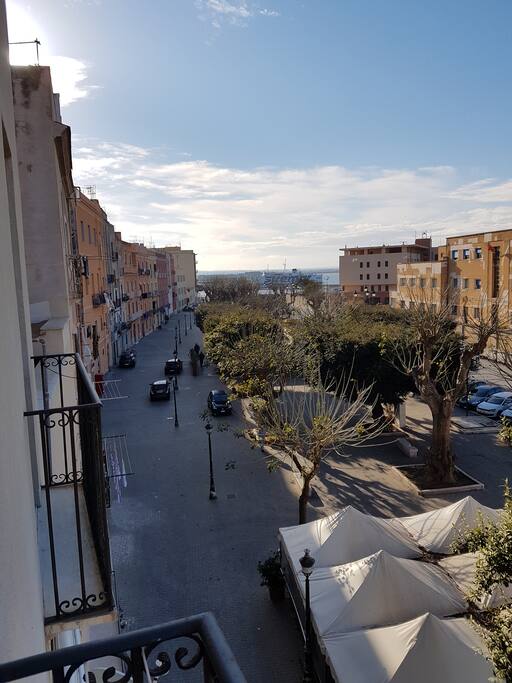 Vista balcone