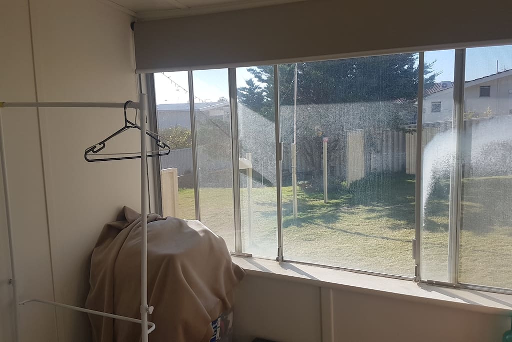 view from guest bedroom