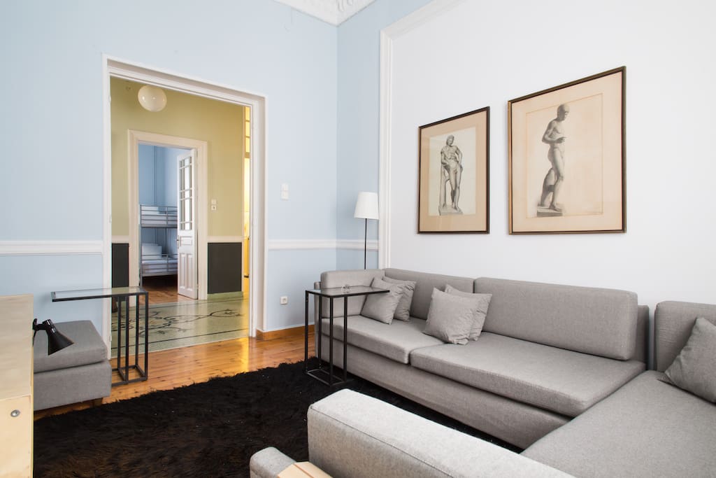 Living room side view