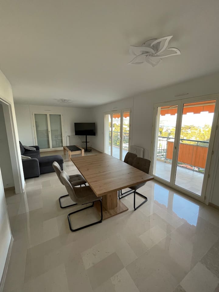Grand 3p Nice Ouest (Proche Plages) - Niza