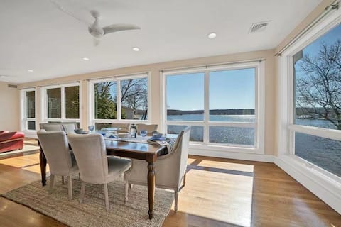 Lakefront Hopatcong w/dock kayaks fishing near NYC