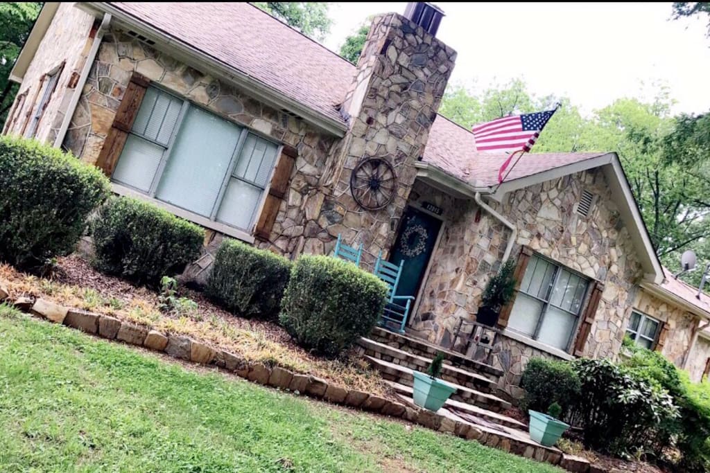 Front of the house