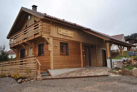 Top Airbnb: Chalet montagnard "Les Hortensias", 4****, 6 pers. in Gérardmer