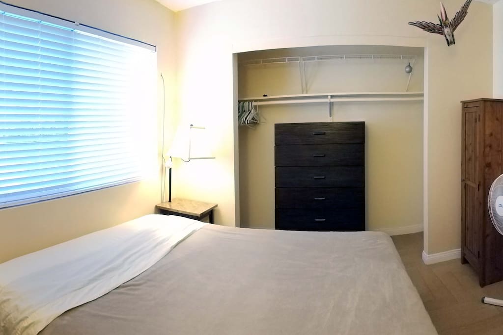 Your Room - Bed, Dresser and Closet