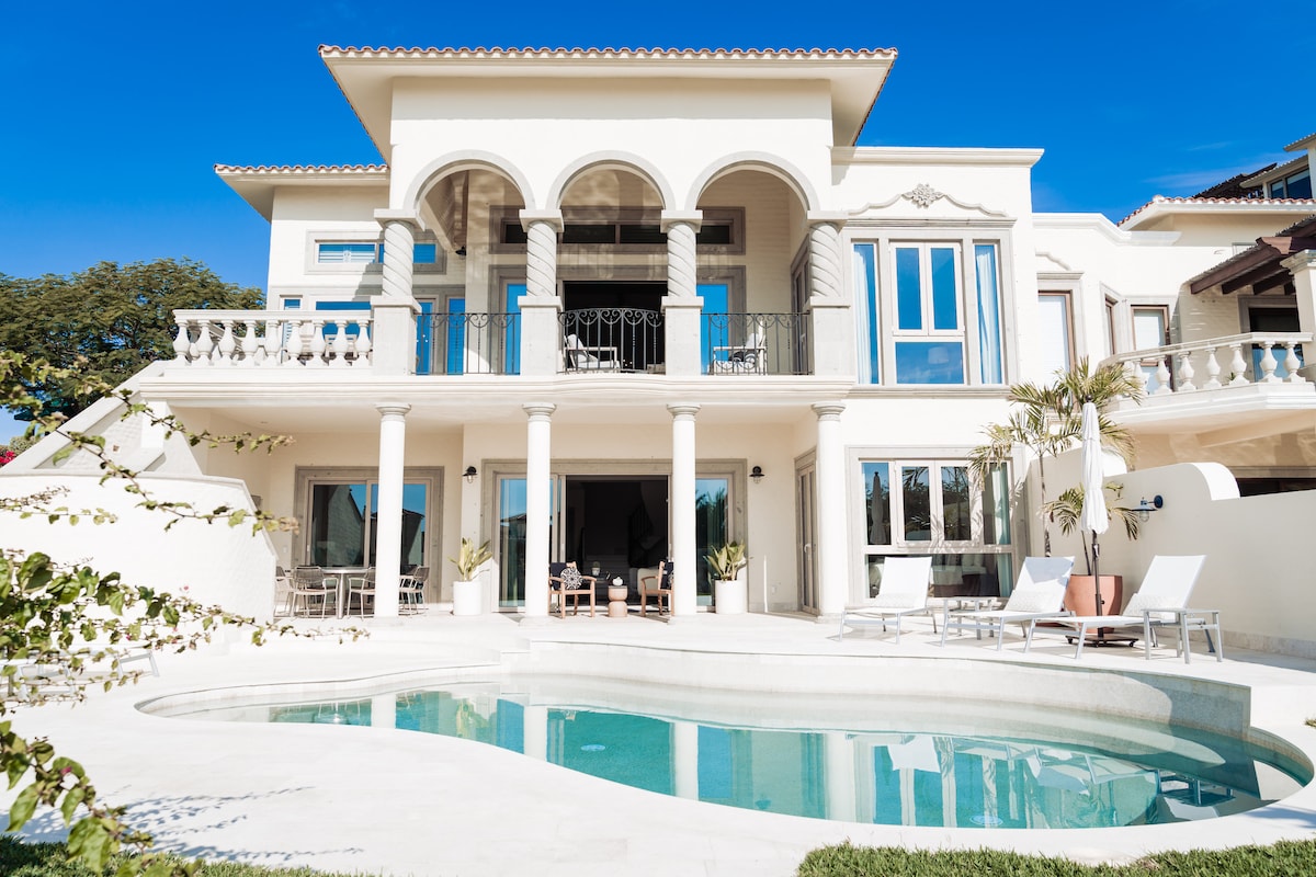 Luxury Villa Retreat, Pool in Prestigious Enclave @ Cabo del Sol (Quetzal)