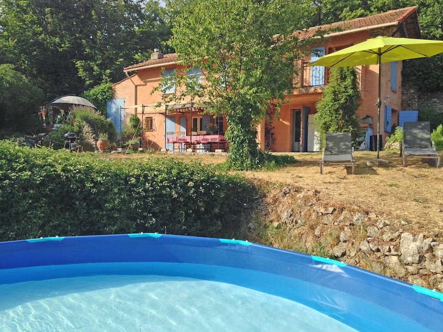 Steel frame pool 17m2 and 80cm high